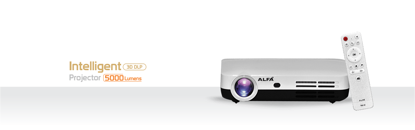 intelligent projector 5000 lumens